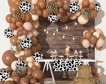 PartyWoo Caramel Brown Balloons, 51 Pcs 12 Inch Boho Matte For Garland Arch, Party, Birthday, Wedding Decorations, Brown-F10