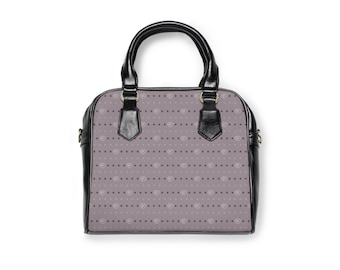 Borsa a tracolla in ecopelle / Borsa a mano con tracolla regolabile