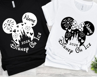 Camisetas personalizadas de Disney On Ice 2025, Camisetas de Disneyland