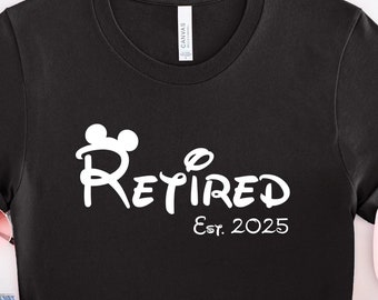 Retired 2025 Disney Trip Shirt, Mickey Mouse Tee