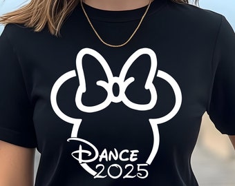 Camiseta Disney Dance 2025, Camiseta de Minnie Mouse 2025