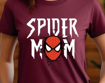 Spider Mom T-Shirt, Cosplay Costume Tee