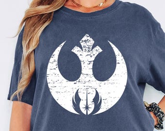 Retro Star Wars Shirt, Rebel Alliance Symbol, Jedi Order Tee