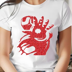 Camiseta de Iron Man, camiseta Bella Canvas 3001, Tony Stark imagen 5