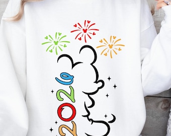 Disney 2026 Sweatshirt, Mickey Mouse Sweater, Gildan Hoodie