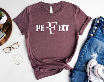 Roger Federer Tennis T-Shirt, Unisex Bella Canvas Tee