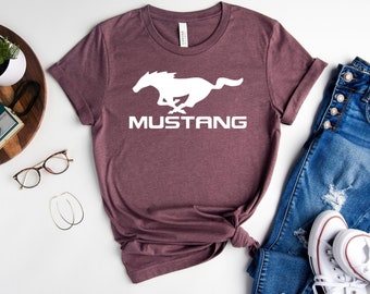 Camiseta Ford Mustang, Camiseta de coche clásico americano