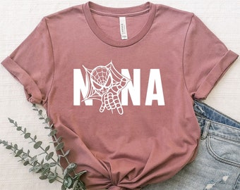 Camiseta Spider Nana, Camiseta de cosplay para mujer