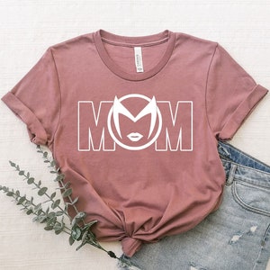 Wandavison Mom Shirt, Vintage Scarlet Witch, Wanda Maximoff T-Shirt, Wanda Vision T-Shirt, Homage T-Shirt, Scarlet Witch Shirt, Mcu Fan Gift