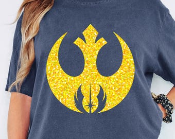 Camiseta Comfort Colors de Star Wars, Camiseta de la Orden Jedi de la Alianza Rebelde