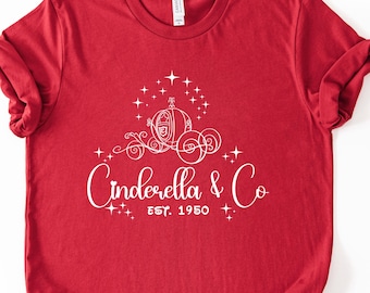 Camiseta de Cenicienta, Camiseta de la Princesa Cenicienta, Camiseta de la Princesa Cenicienta de Disney, Camiseta Bella Canvas, Material suave, Impresión DTF, Entrega rápida