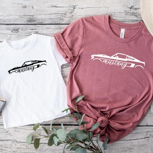 Ford Mustang Tshirt, Mustang The Legend Lives Shirt, American Muscle Tee, Classic Cars T-shirt, Ford Tee, Car Lovers Shirt, Funny Car Tshirt