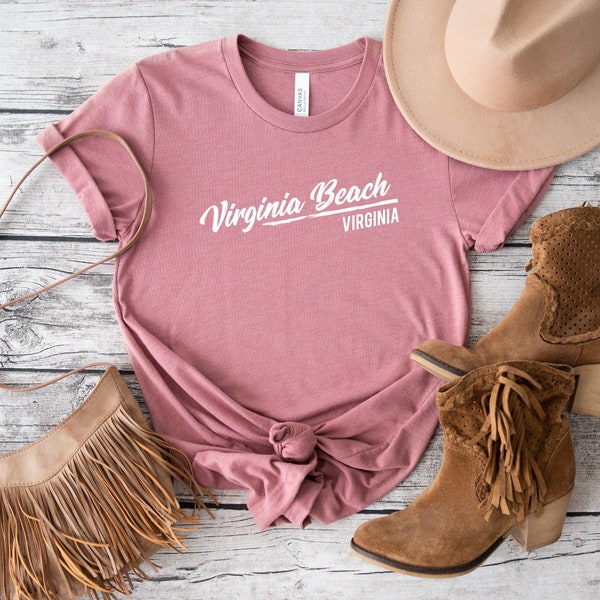 Virginia Beach Tee, Virginia Beach Shirt, Virginia Beach Gift, Virginia Tshirt, Virginia Beach VA T-shirt, Virginia VA, Virginia Beach, Gift