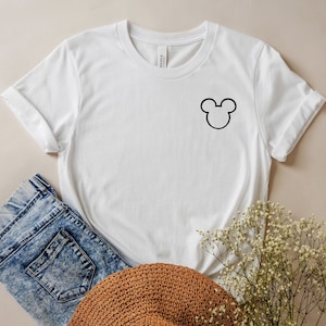Pocket Size Mickey Mouse Shirt, Disney Mickey Mouse Tshirt, Disney Mickey Mouse T-shirt, Mickey Mouse Tee, Disney Mouse Gift, Disney T-shirt