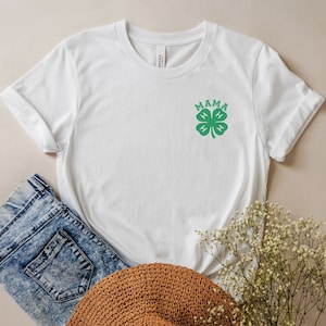 Pocket 4-H Life Mama Costume, Heart Health Shirt, Pocket 4-H T-shirt, Mama 4-H Pocket Tshirt, 4H Shirts, St Patricks Day Mom, Mama Life Tees