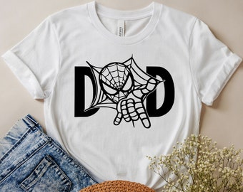 Spider Dad T-Shirt, Costume Tee, Cosplay Shirt Gift