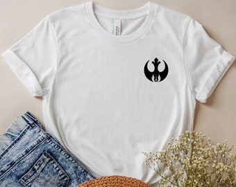 Rebel Alliance Star Wars Tee, Pocket Size Symbol Shirt