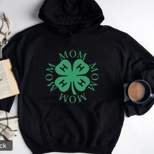 4-H Hoodie, 4-H Life Sweater, 4-H Sweatshirt, Lucky Goat Sweatshirt, St Patricks Day Hoodie, St Patricks Day Sweatshirt, 4-H Hoodie Sweaters
