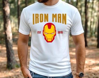 Stark 1970 Ironman T-Shirt, Avengers Fan Gift