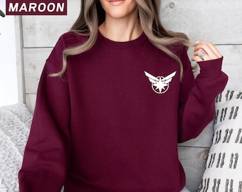 Sudadera de bolsillo de Capitana Marvel, sudadera con capucha de Marvel, suéter de superhéroe