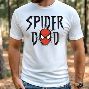 Spider Dad Tshirt, Marvel Avenger Tee Bild 1