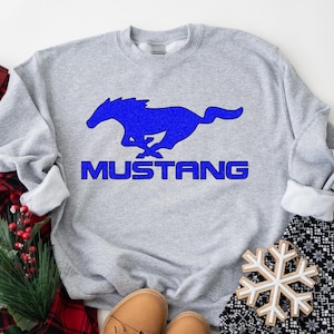 Mustang Sweatshirt, Ford Mustang Sweatshirt, American Muscle Sweater, Classic Cars Mustang Hoodie, Mustang Lovers Hoodie, Mustang The Legend