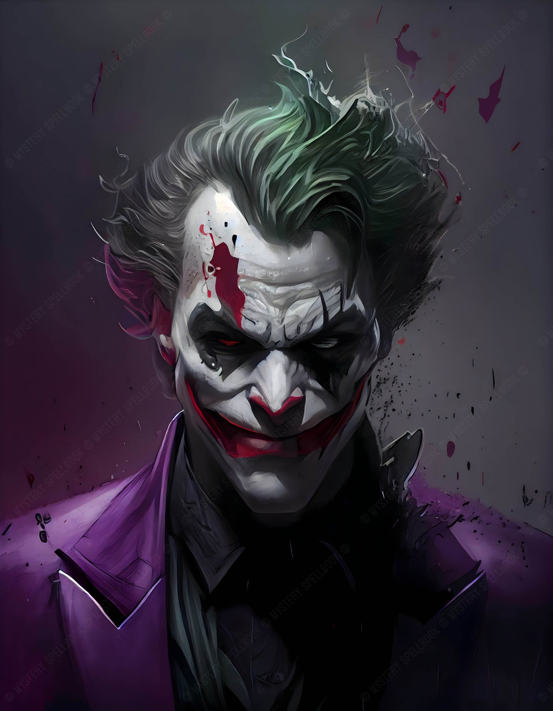 Joker Home Decor High Definition Wallpaper Print Wall Art Poster A0 A1