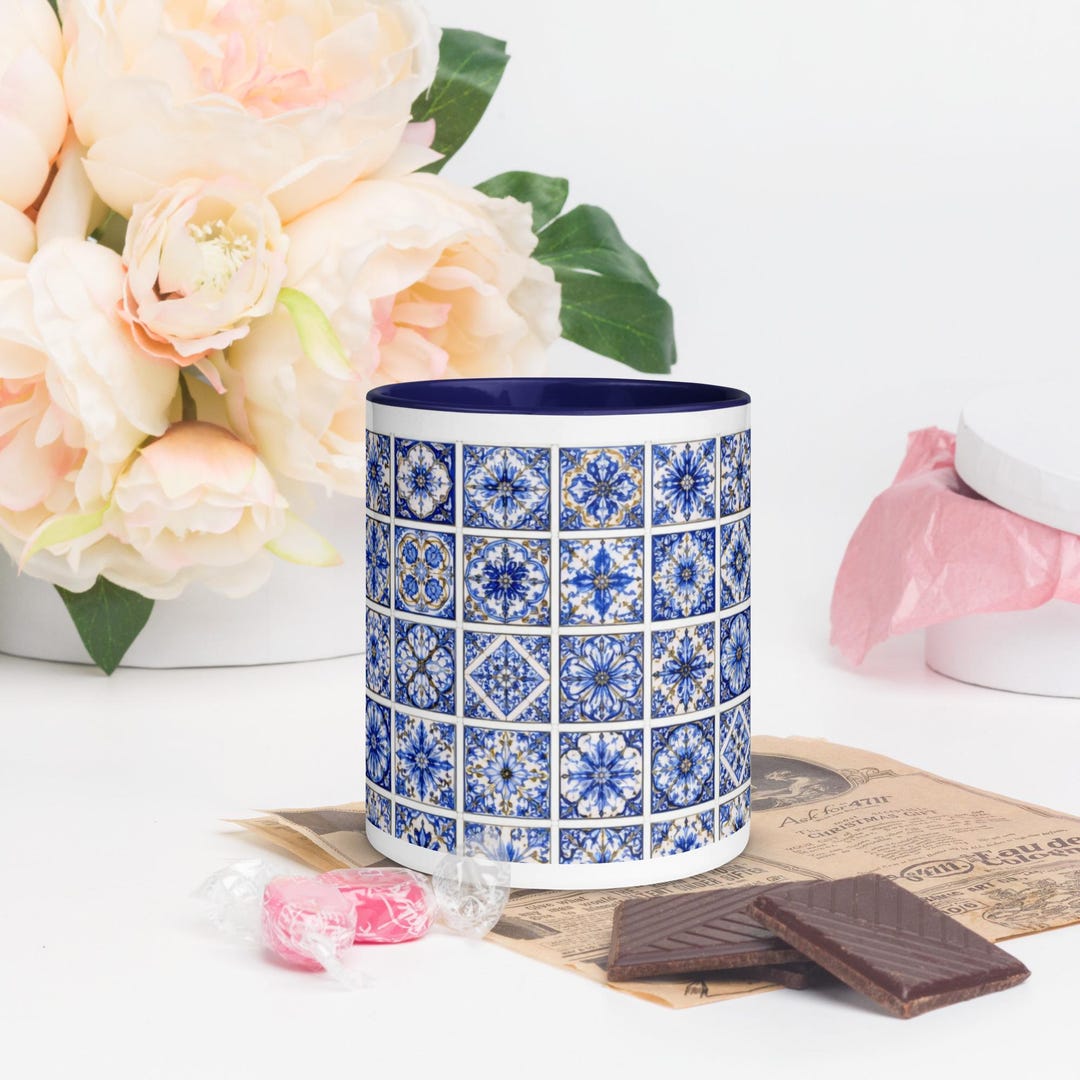 Mug With Color Inside - Etsy