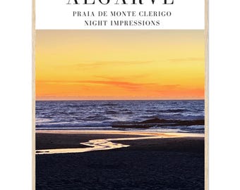Praia de Monte Clerigo, Algarve original Photography Print, Framed Wall Art from Portugal | Coastal Home Decor Gift Idea for Travel Lovers