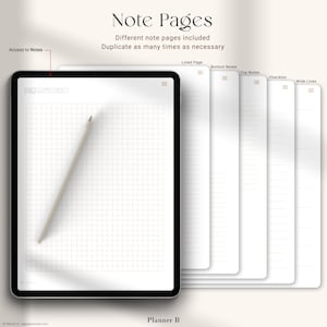 Digital Food Journal & Food Diary – Calorie and Meal Tracker for iPad / Goodnotes (Digital Download) image 7