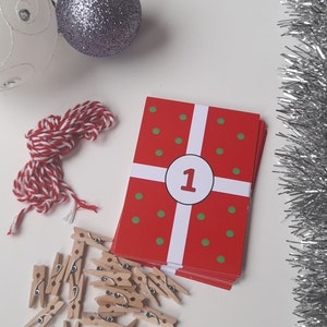 Weihnachtlicher Adventskalender
