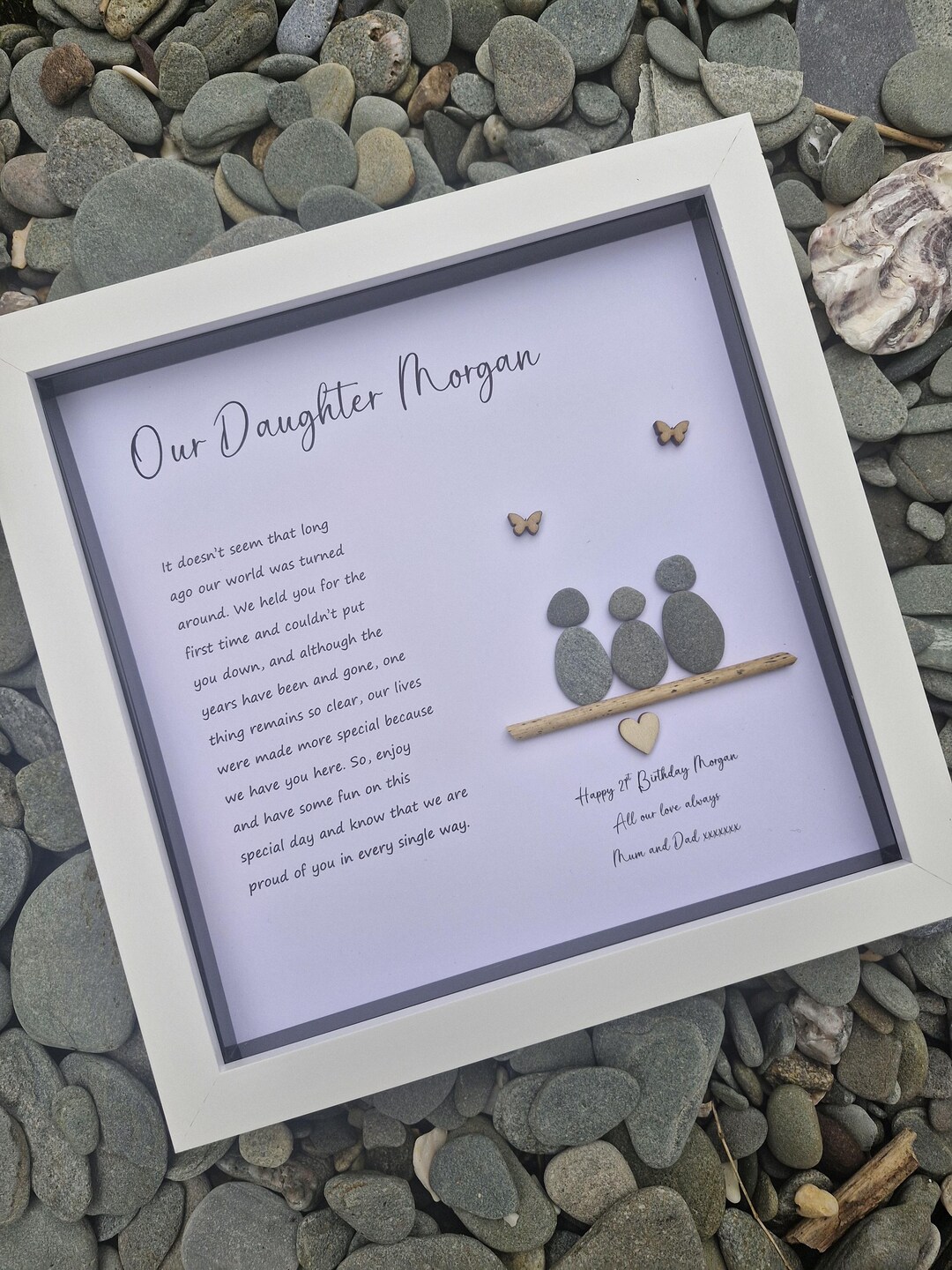 Our Daughter Personalised Framed Gift. Unique Frame for Daughters ...