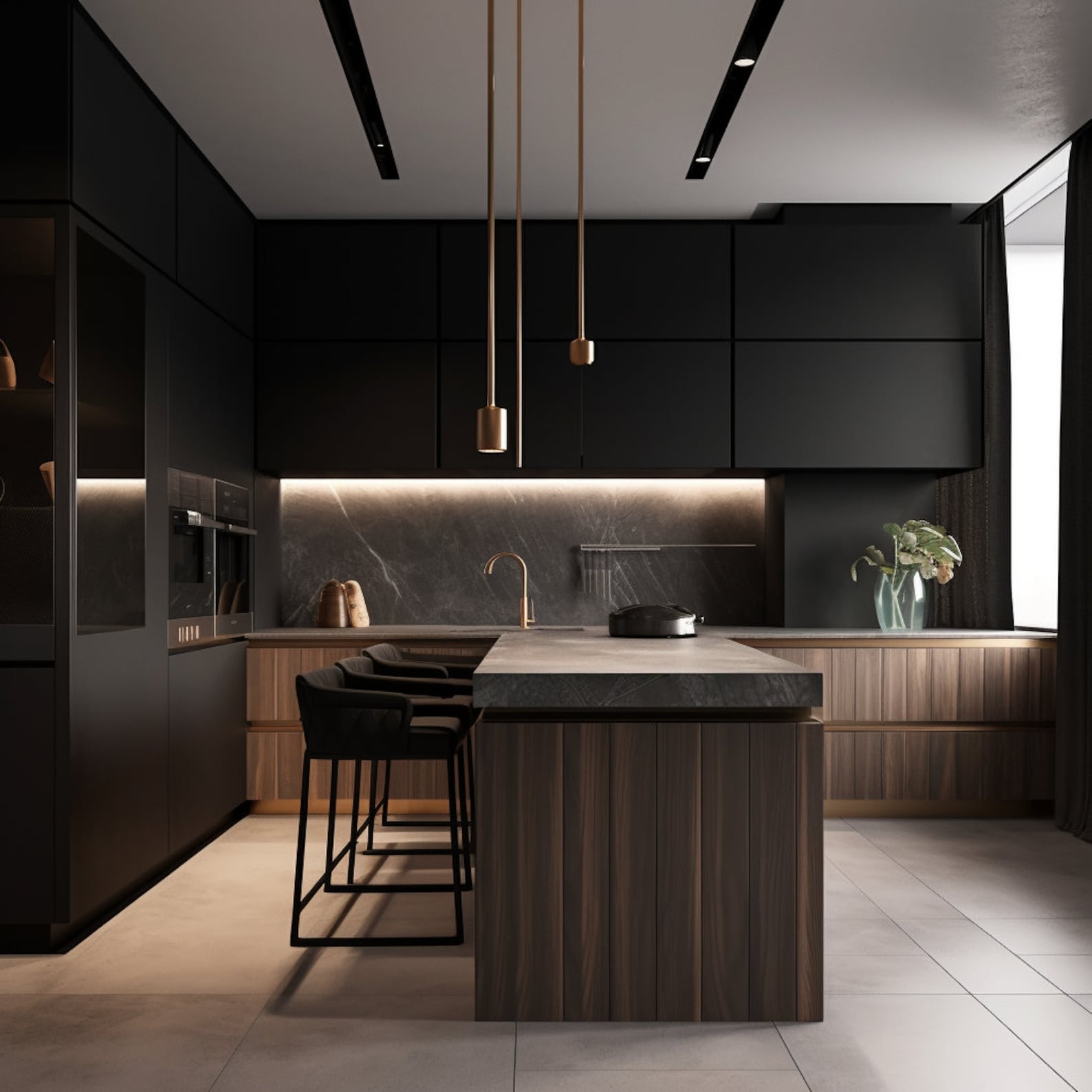 Kitchen ,residential Design, Residential 3D Modelling, 3D Rendering, E ...