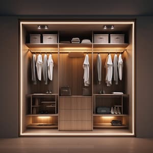 Closet ,residential design, single room design, residential 3D rendering, living room, kitchen, lounge, master room interior designer