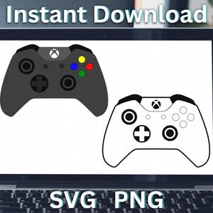 Video Game Controller Svg Png Clipart Files Cricut Silhouette Cutting Files SVGStyles