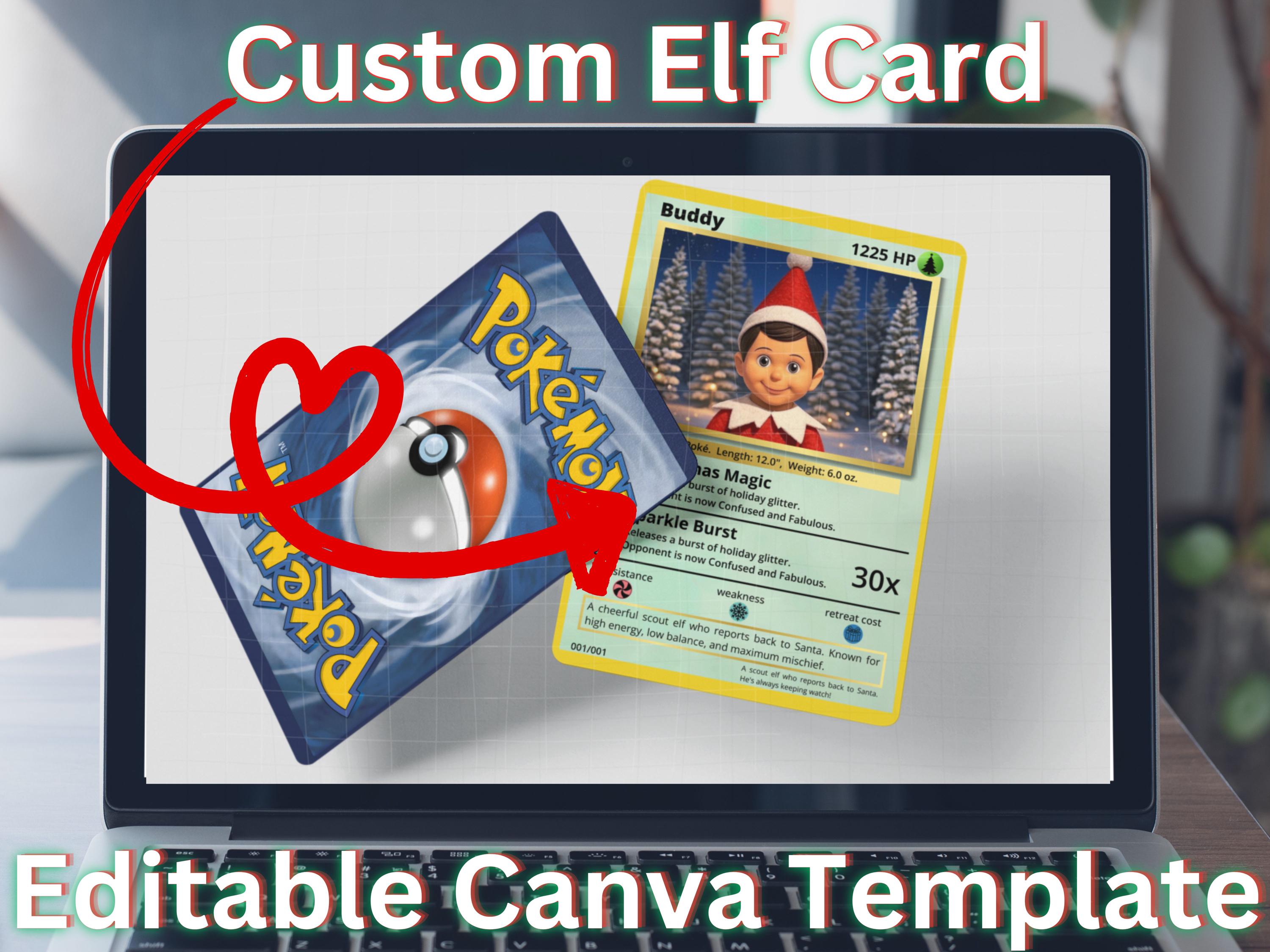 Custom Pokemone Card - Etsy