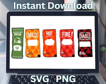 Taco SVG PNG Vintage Sublimation Design. 90s Design Style Tshirt Trendy and Best Selling. SVGStyles