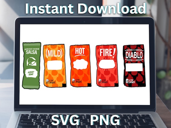 Taco SVG PNG Vintage Sublimation Design. 90s Design Style Tshirt Trendy and Best Selling. SVGStyles