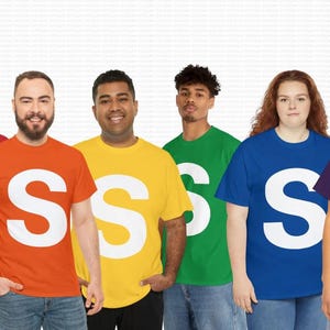 Skittles svg / Disfraz grupal de Skittles / Disfraz de la familia S / Disfraz fácil de Halloween / Camiseta svg / Halloween svg / Idea fácil de disfraz