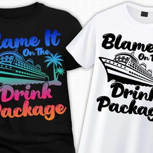 Cruise Svg Culpe o pacote de bebidas Svg Png SVGStyles