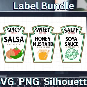 Condiment SVG Group Condiment Shirt SVG Group Halloween Costume PNG Condiment Costume SVGStyles