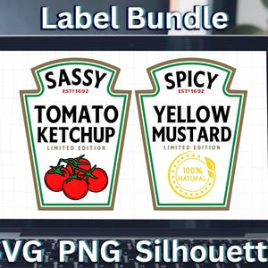 Condiment SVG Group Condiment Shirt SVG Group Halloween Costume PNG Condiment Costume. Ketchup & Mustard SVGStyles