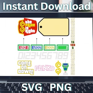 O preço é justo Svg, Halloween Game Show SVG, Come On Down SVG, Grupo Halloween Costume Svg SVGStyles