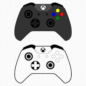 Videospiel-Regler-Svg-Clipart-Dateien Cricut Silhouette Schneidedateien SVGStyles