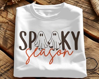 Spooky Season SVG, Happy Halloween SVG PNG, Spooky Vibes Svg, Trick or Treat Svg, Fall Vibes Svg, Halloween Shirt Svg, Cricut Cut Files