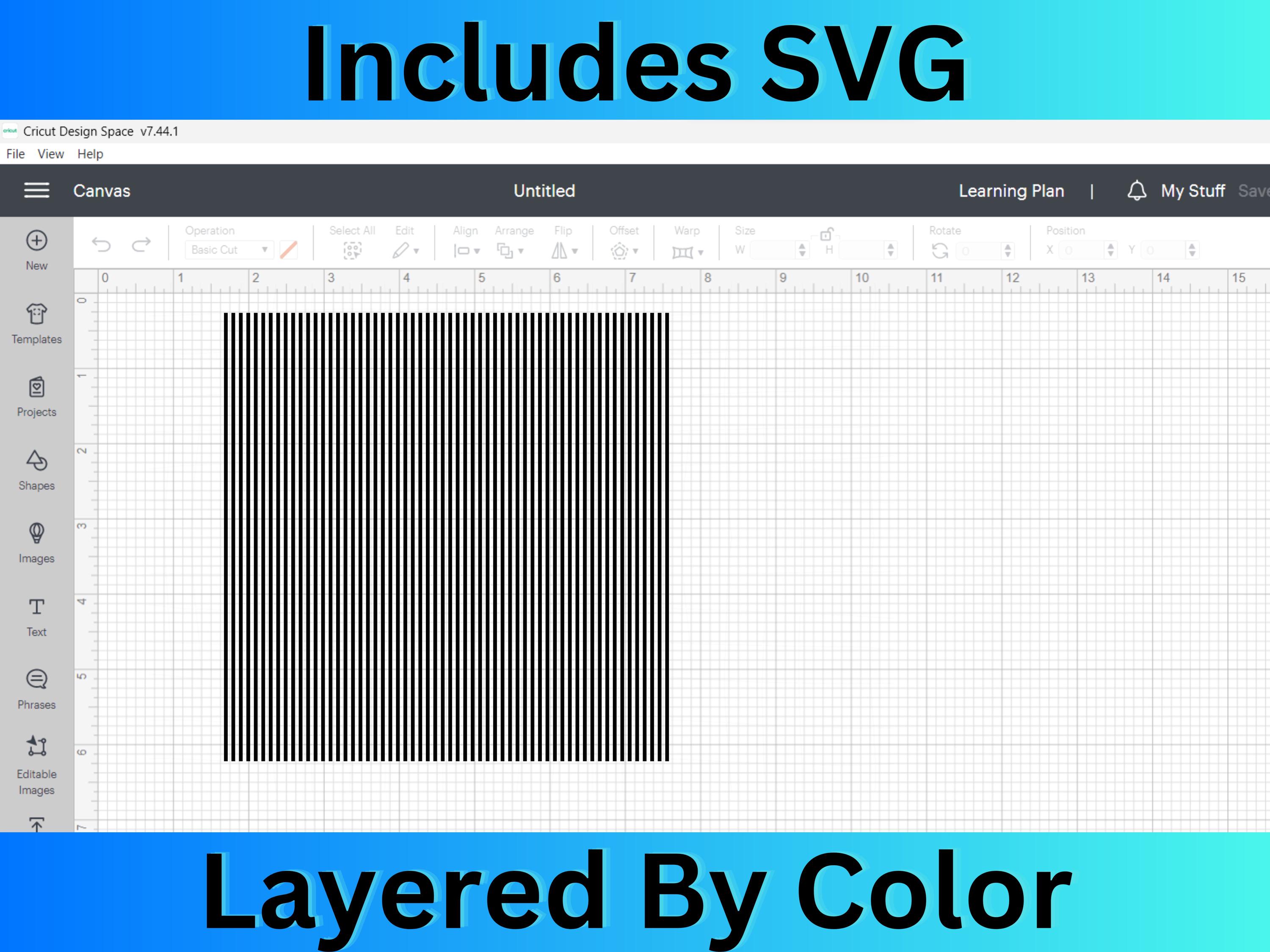 Stripe Pattern SVG, Seamless Pattern Png, Line Print Cut File, Digital ...