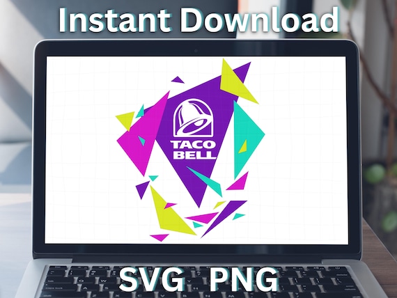 Taco SVG PNG Vintage Sublimation Design. 90s Design Style Tshirt Trendy and Best Selling. TB SVGStyles