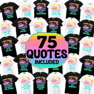 Cruise Most Likely To SVG Bundle PNG Cruise Squad Cruise Shirt Family Cruise Shirts, Cruise Vacation Shirt, Group Cruise Shirts