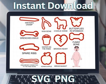 Operation Costume Svg, Halloween Operation Pieces SVG, Operation SVG, Operation Pieces PNG, Operation Pieces, Halloween Costume Ai Eps