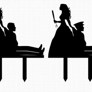 Adorno para tarta de bodas con diseño digital de policía divertido – SVG, PNG y Silhouette Studio SVGStyles